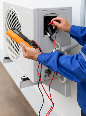 Entretien de pompe à chaleur